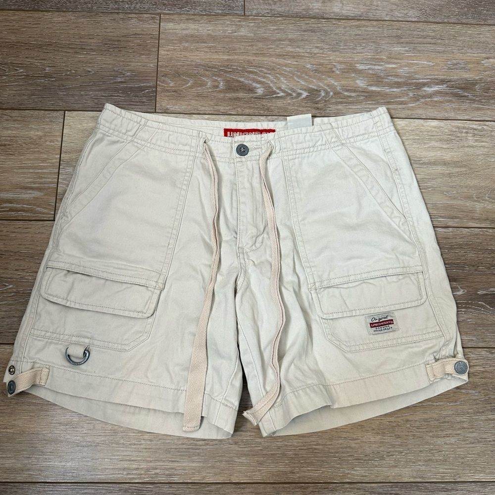 Unionbay Off-White Cotton Cargo Shorts Sz 3
